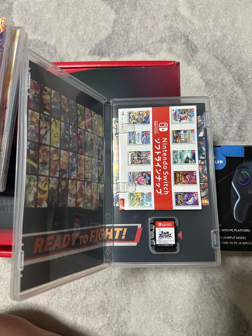 お得セットNintendoSwitch本体プラスカセット5本付き➕コントローラー