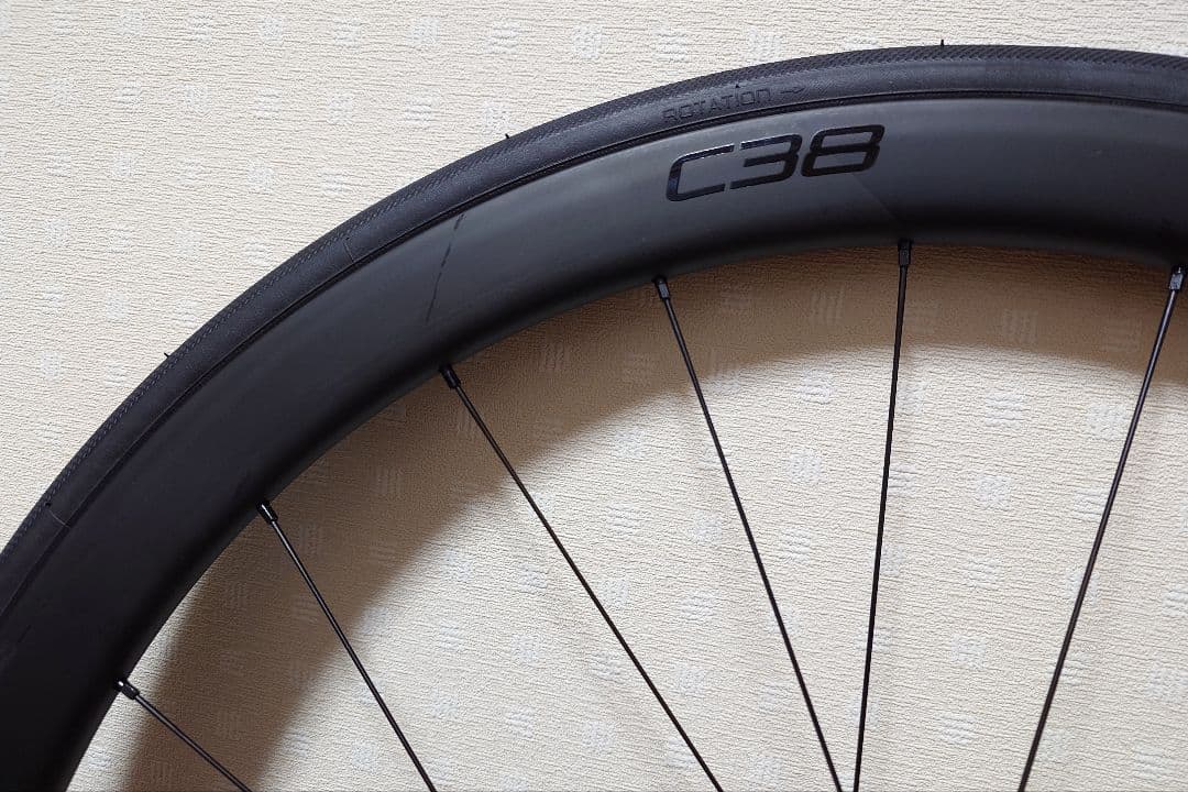 ※ピンクの猫　Roval C38　カーボンホイール　(完成車外し)