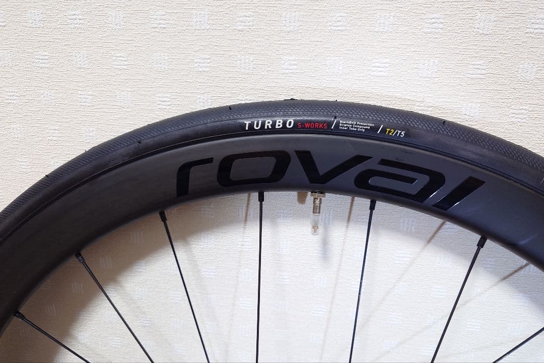 ※ピンクの猫　Roval C38　カーボンホイール　(完成車外し)