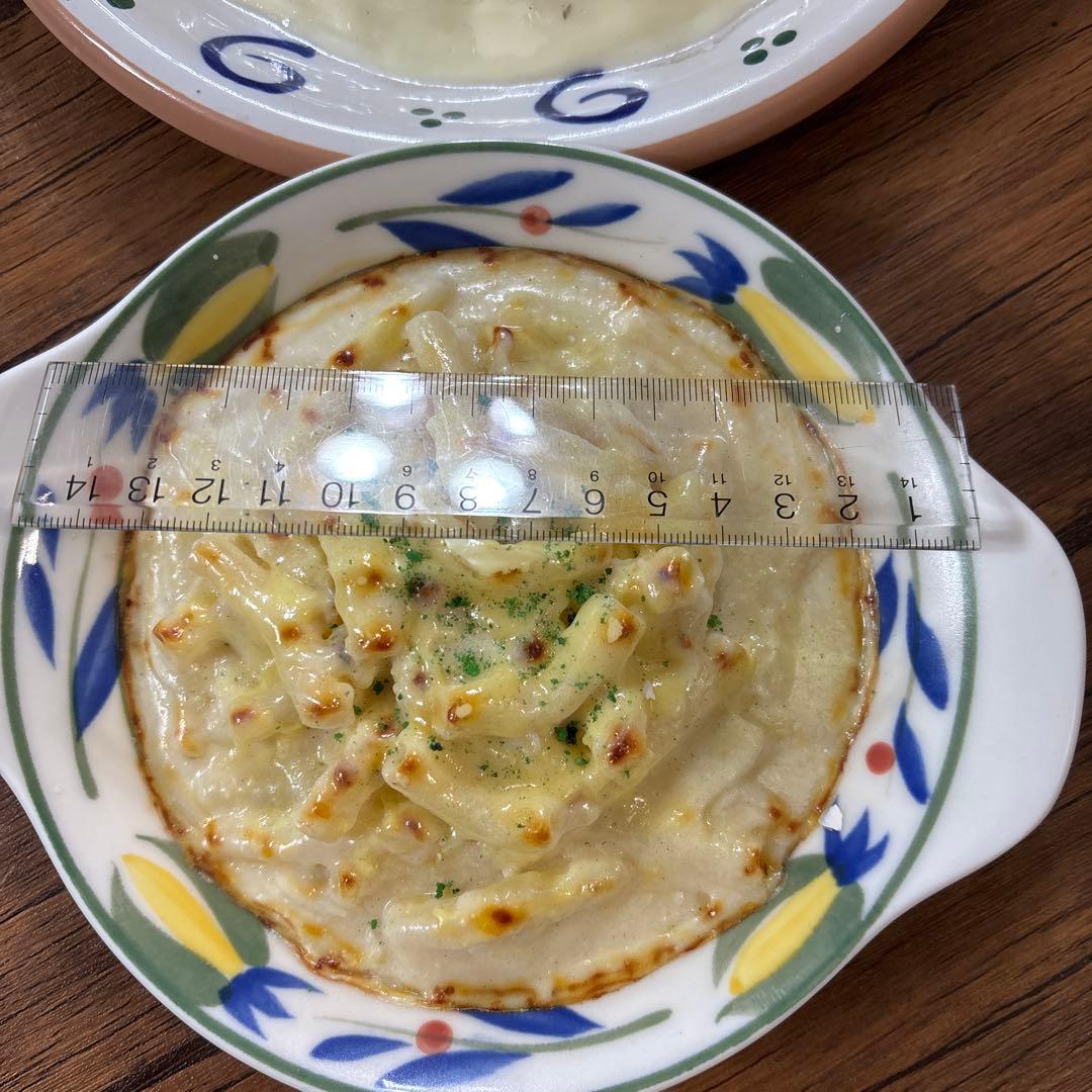 激レア　食品サンプル　クリームソースオムライス　グラタン　2点セット