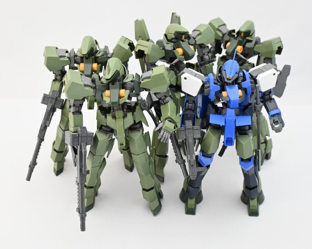 ガンプラ 1/100 グレイズ 5体セット 鉄血 ジャンク まとめ 送料込