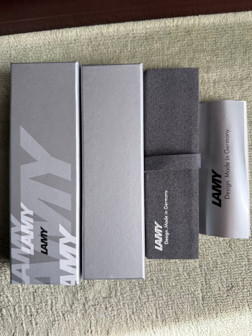 【中古美品】LAMY（ラミー）2000 万年筆 EFニブ