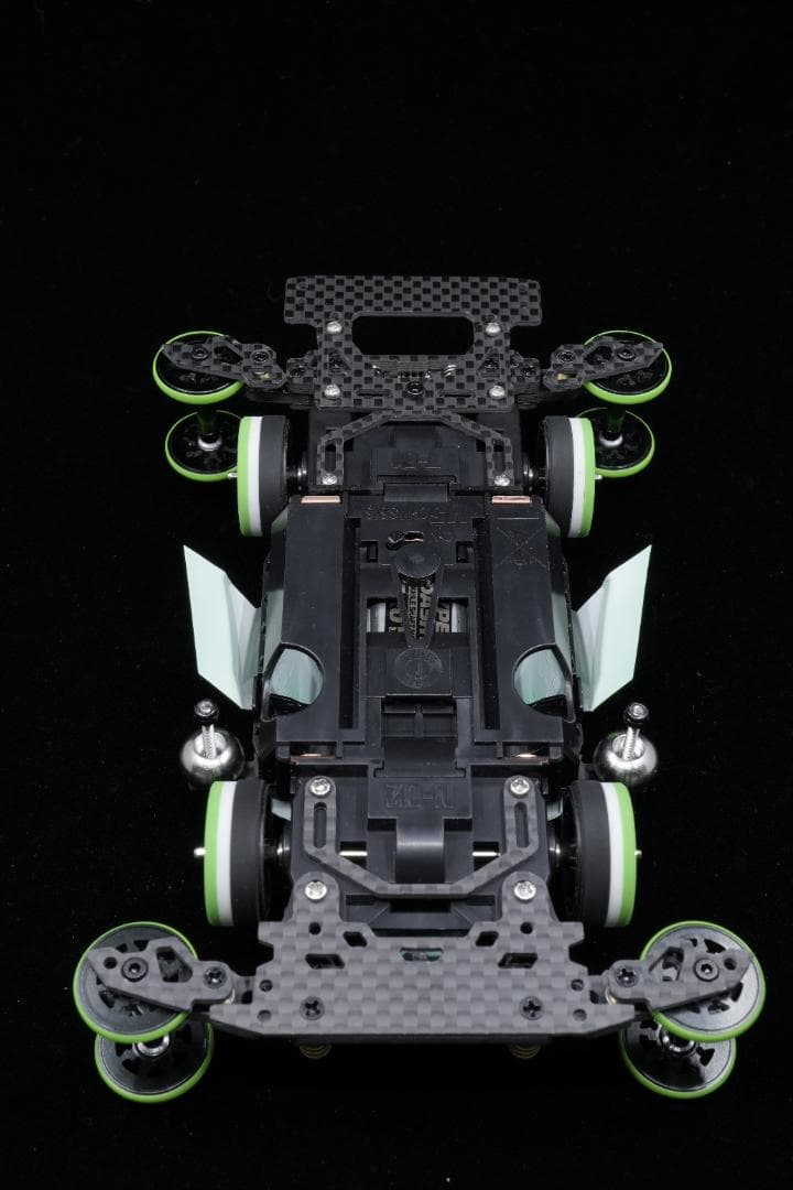 ミニ四駆　タミヤ　MSフレキカスタム　アバンテmk3 アズール サイクロン