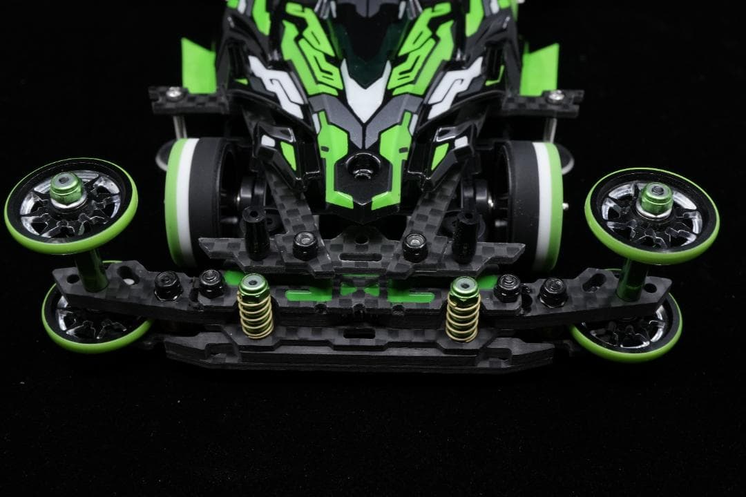 ミニ四駆　タミヤ　MSフレキカスタム　アバンテmk3 アズール サイクロン