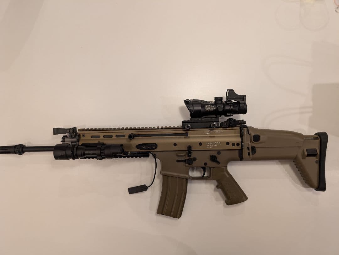 【美品】東京マルイ　次世代電動ガン　SCAR-Lフラットダークアース