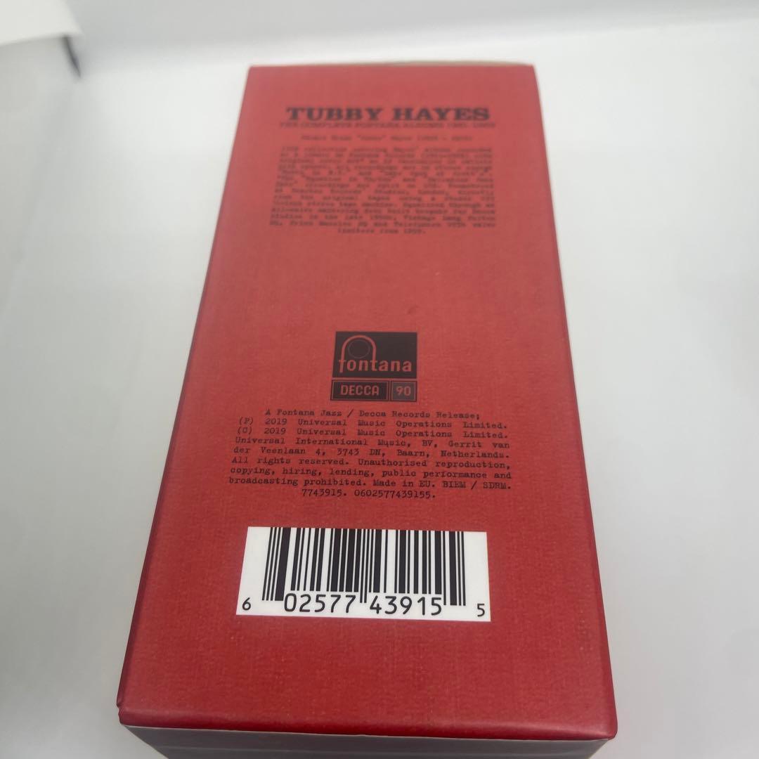 【激レア/廃盤】Tubby Hayes Fontana Albums BOX