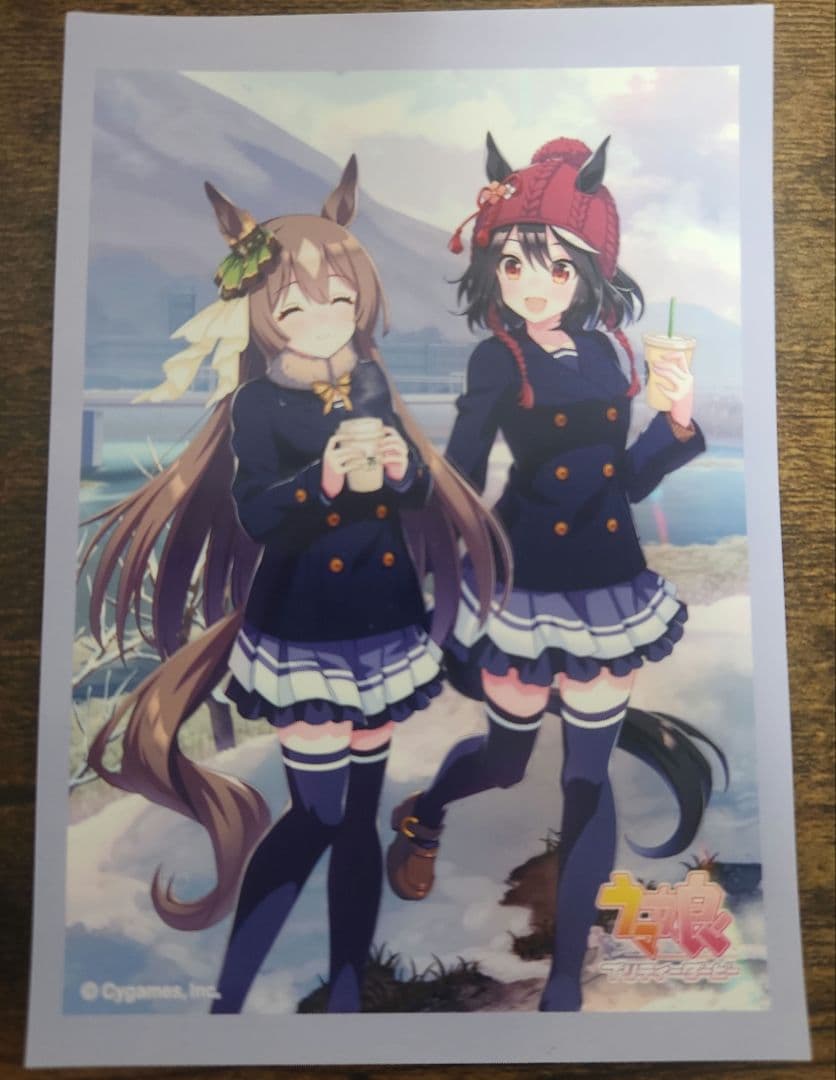 ウマ娘プリティーダービー　A3　布ポスター　キーホルダー