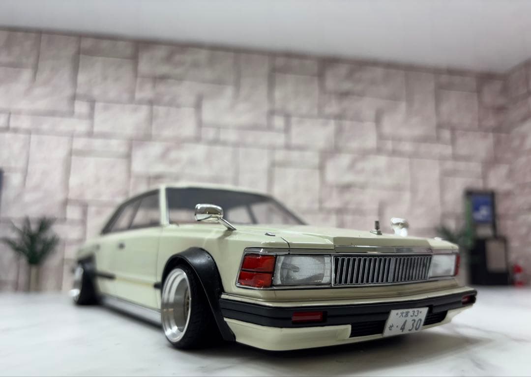 1/18ミニカー IG 430セド　深リムスーパーワイドフェンダーカスタム