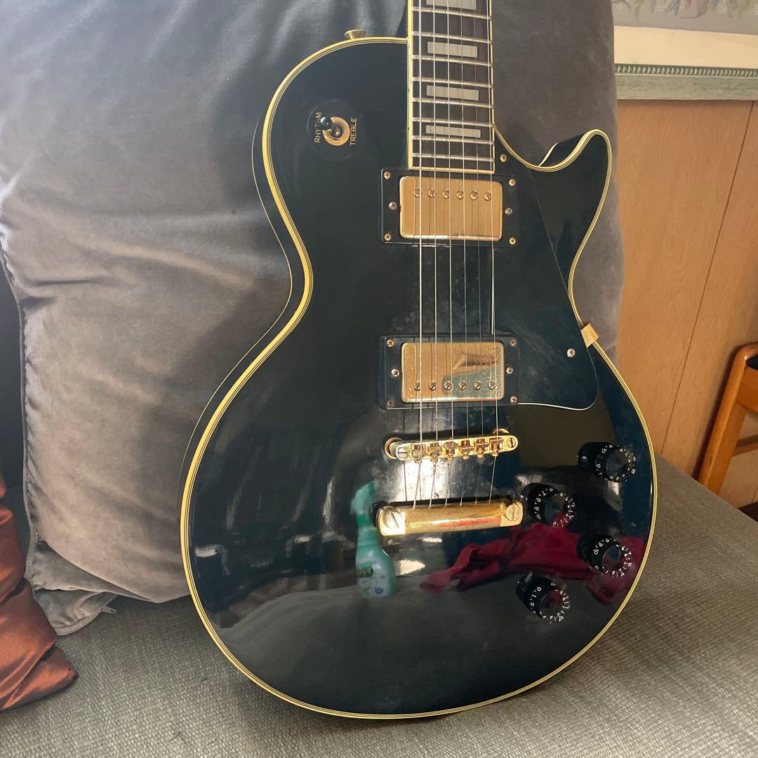 1994年製 韓国製 Epiphone Les Paul Custom 黒