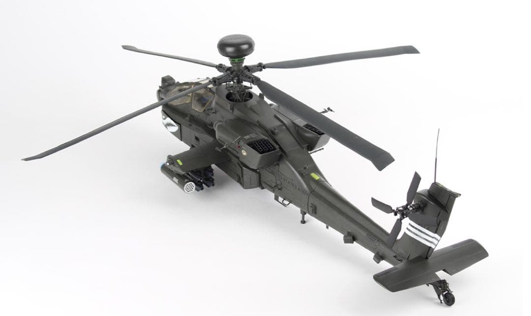 【完成品】1/24 AH-64D アパッチロングボゥ