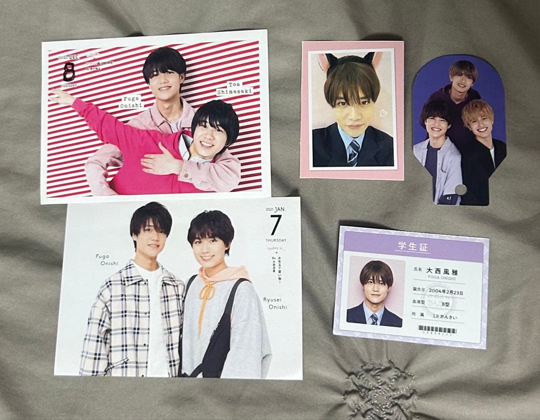 lilかんさい 大西風雅　グッズまとめ売り