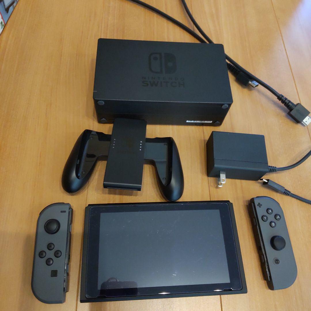 Nintendo Switch本体　付属品完備+保護フィルム+持ち運びケース付！