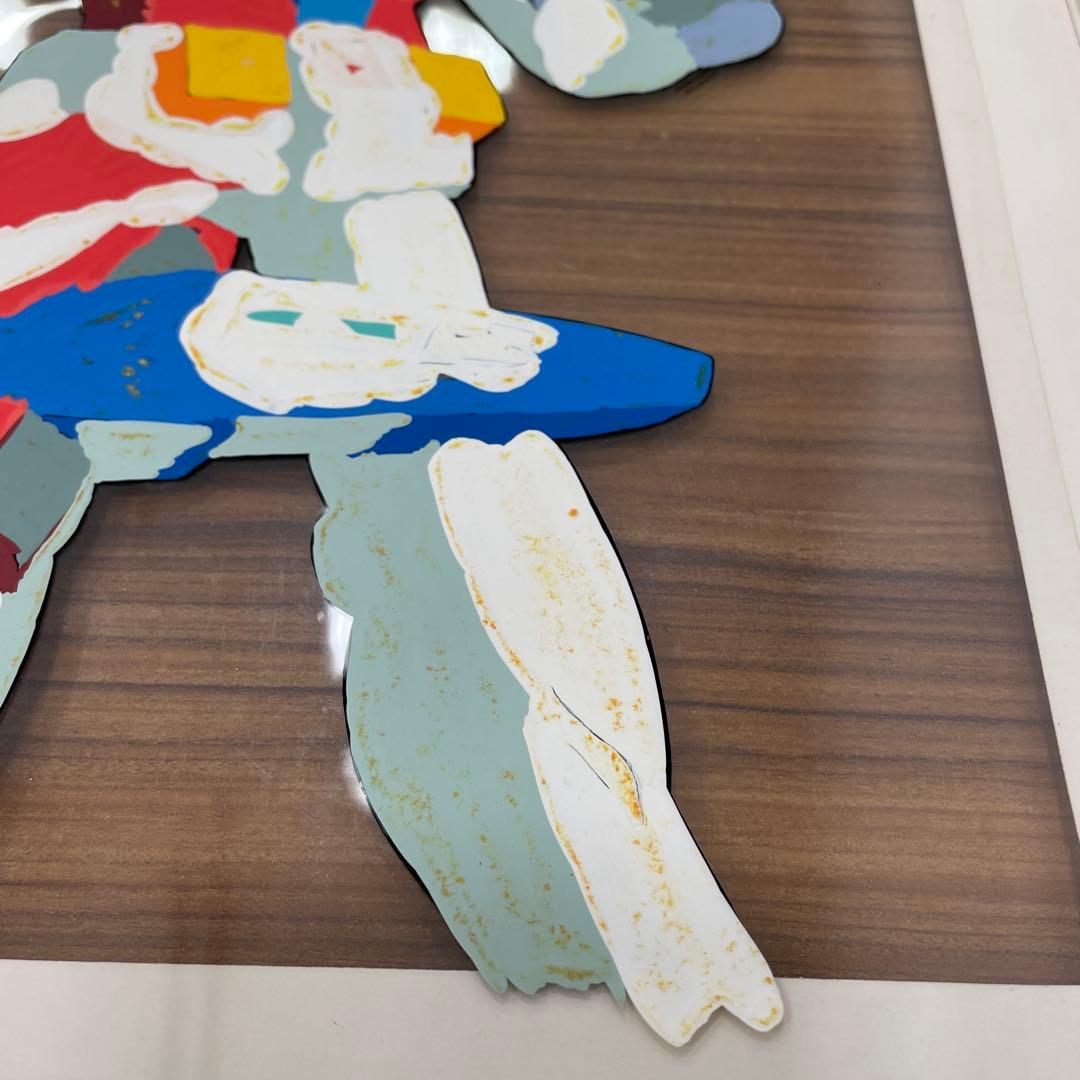 メ*ロ様 ひかりのくにテレビ絵本 機動戦士ガンダム1 裏表紙 セル画 生原画