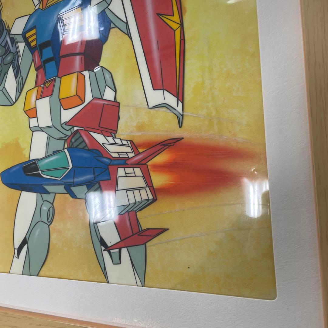 メ*ロ様 ひかりのくにテレビ絵本 機動戦士ガンダム1 裏表紙 セル画 生原画