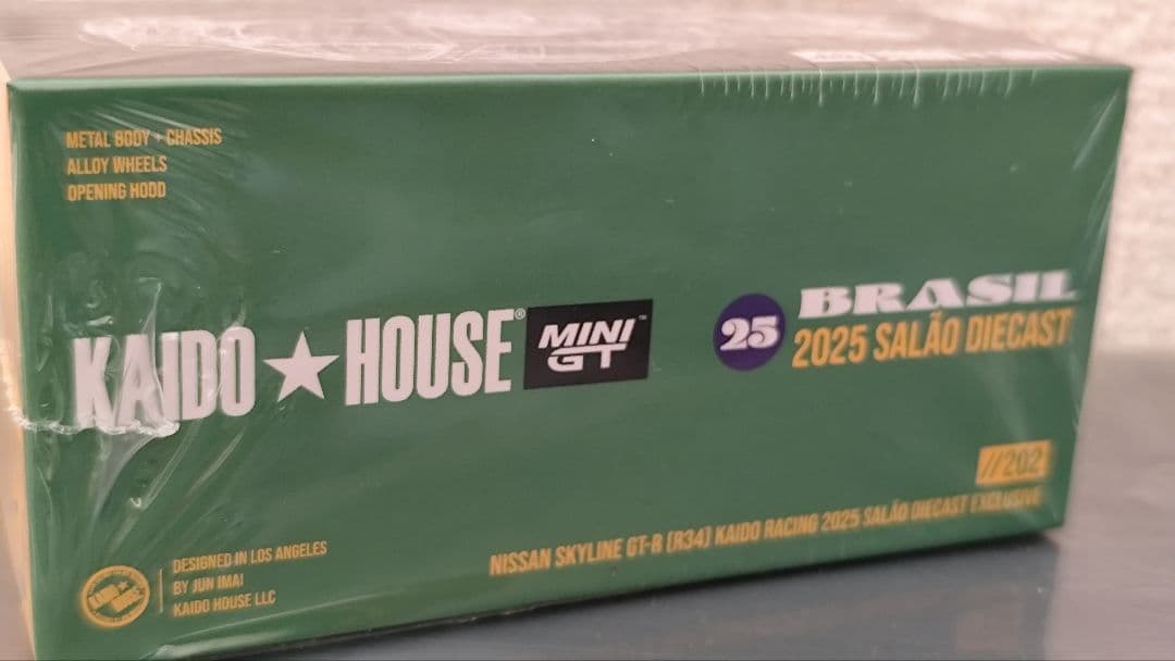ミニカー MiniGT KAIDO HOUSE Skyline GT-R (R34)