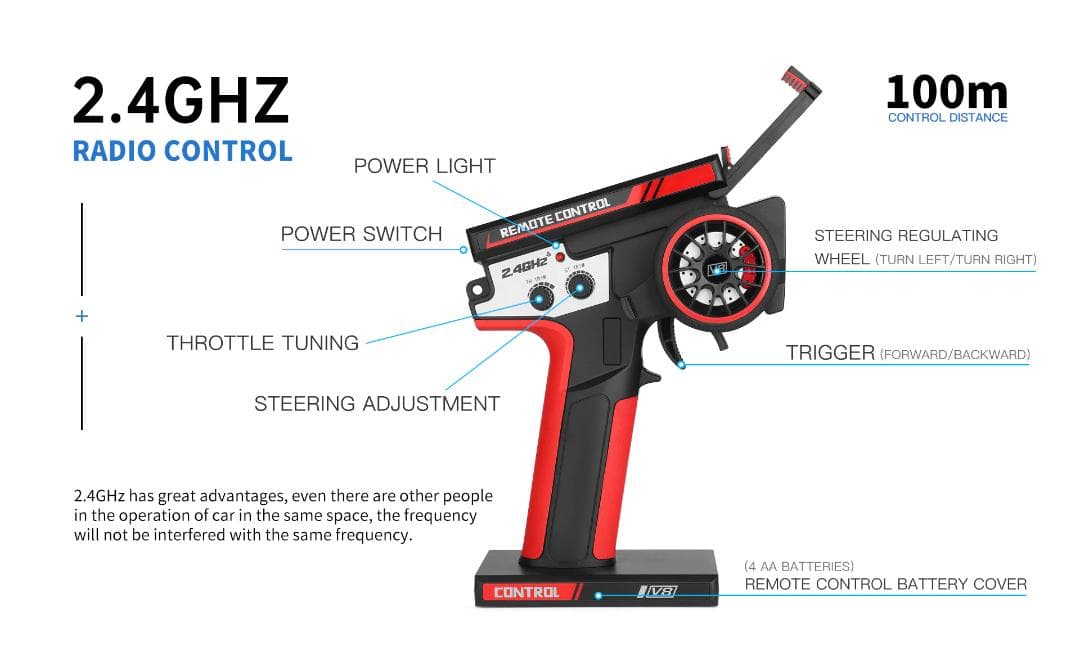 【ジャンク新品】WLtoys 124008 3S 2000mAh ⑨