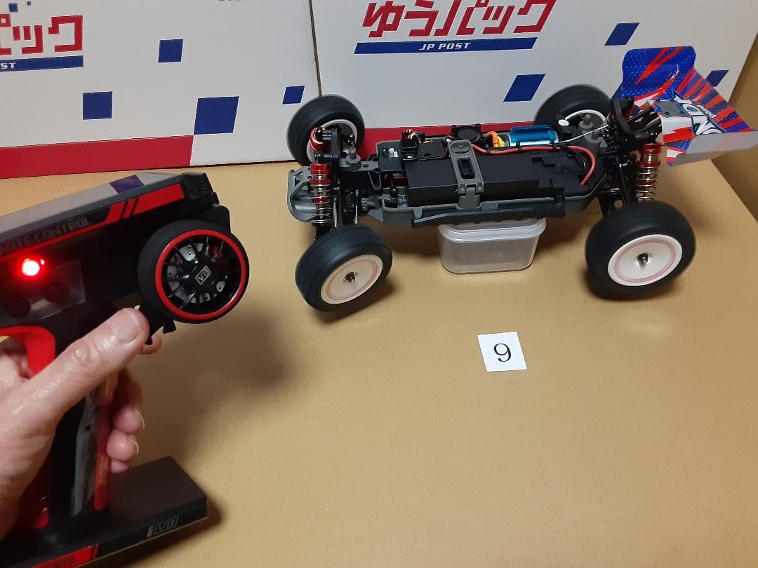 【ジャンク新品】WLtoys 124008 3S 2000mAh ⑨