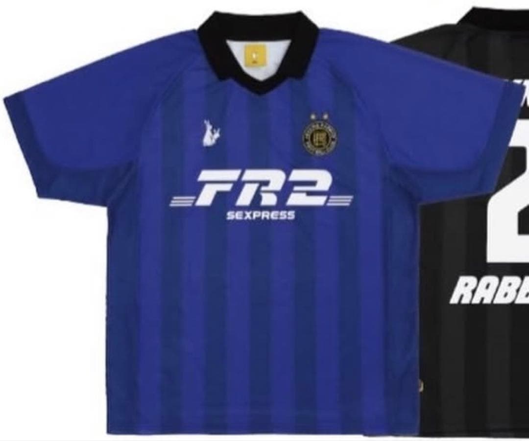 FR2 GAME shirt BLUE Lサイズ