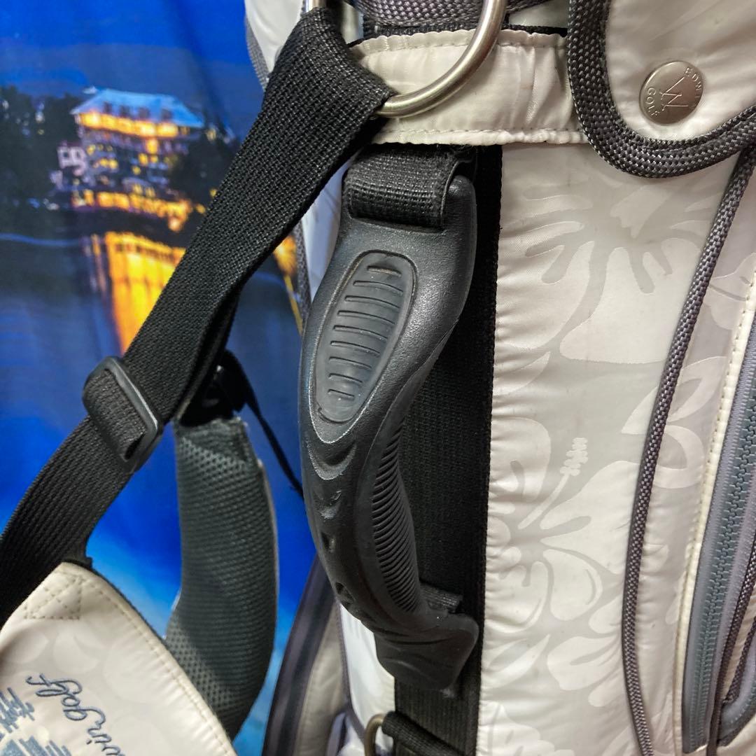 寶BU-1092 EDWIN スタンド式 キャディバッグ ホワイト