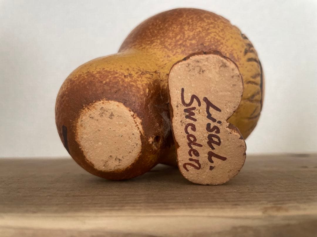 ◆リサラーソン　ライオン陶器　置物　3点セット◆北欧雑貨