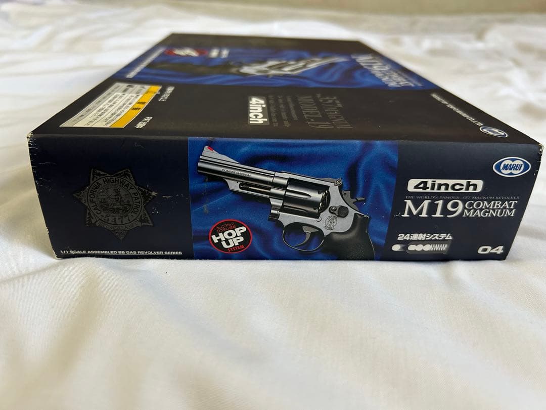 M19 COMBAT MAGNUM 4inch ガスリボルバー