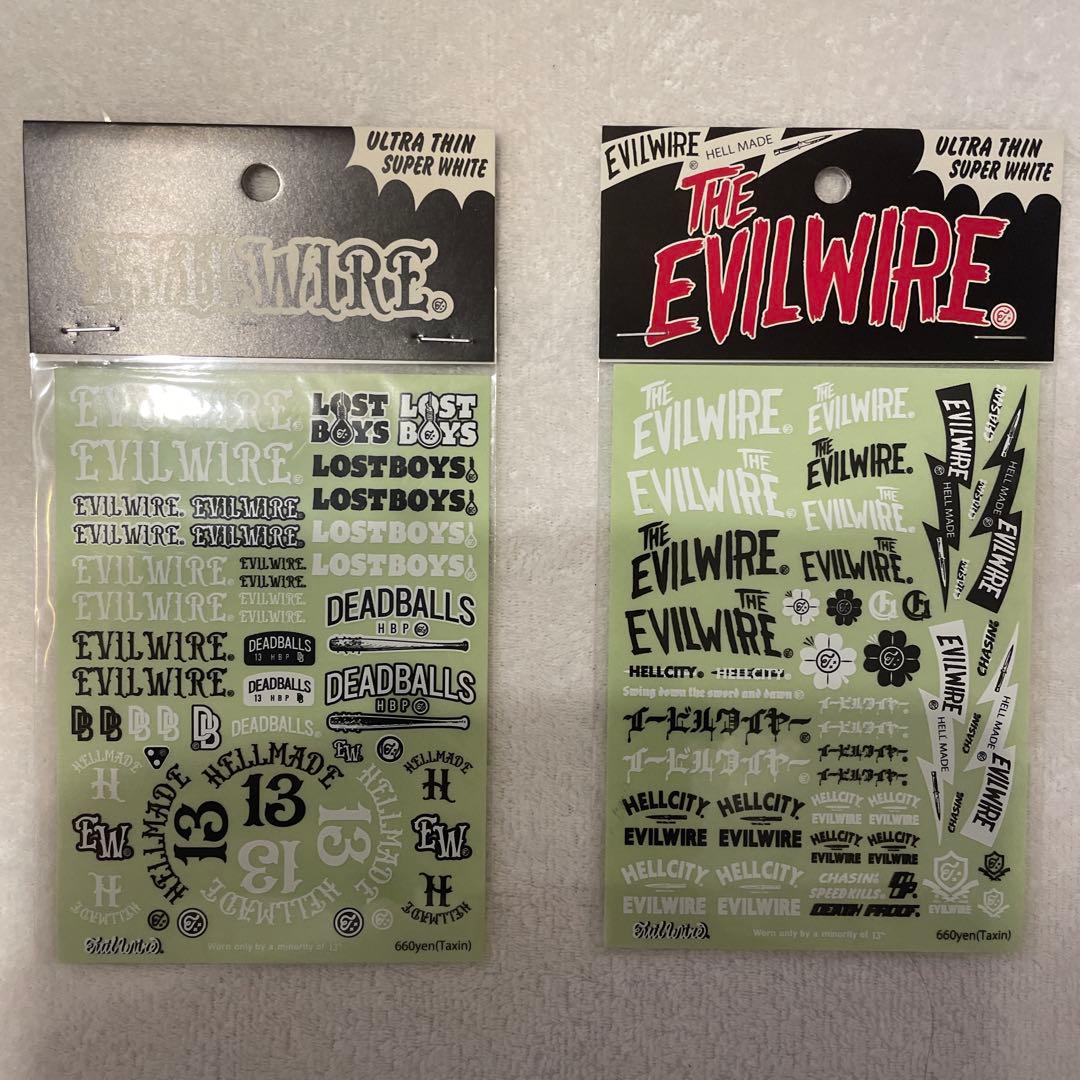 EVILWIRE ステッカーセット ネックストラップ　ミニ四駆イービルワイヤー