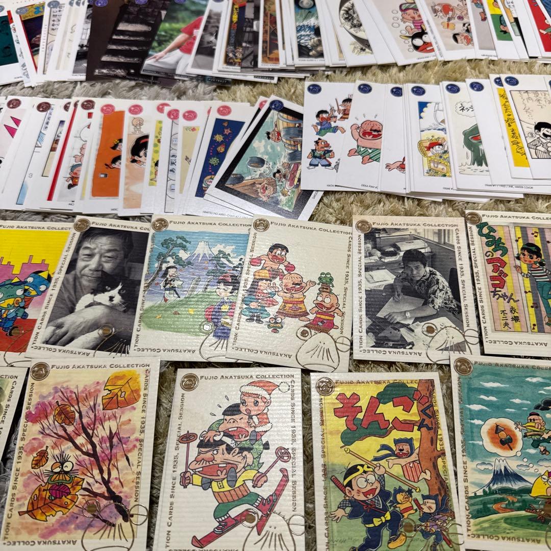 エポック　赤塚不二夫コレクションカード　フルコンプ１８０枚【5365