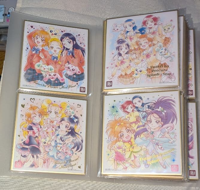 プリキュア 色紙ART 20周年special 1~3 セミコンプ