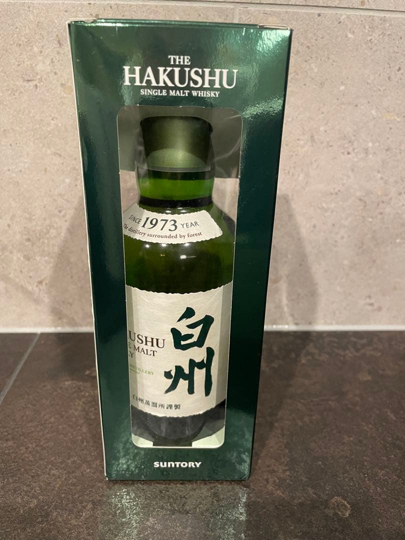 （未開封）サントリー 白州 シングルモルトウイスキー 350ml