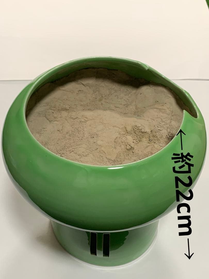 茶道具　平安春峰　火鉢　灰炉　こけし型