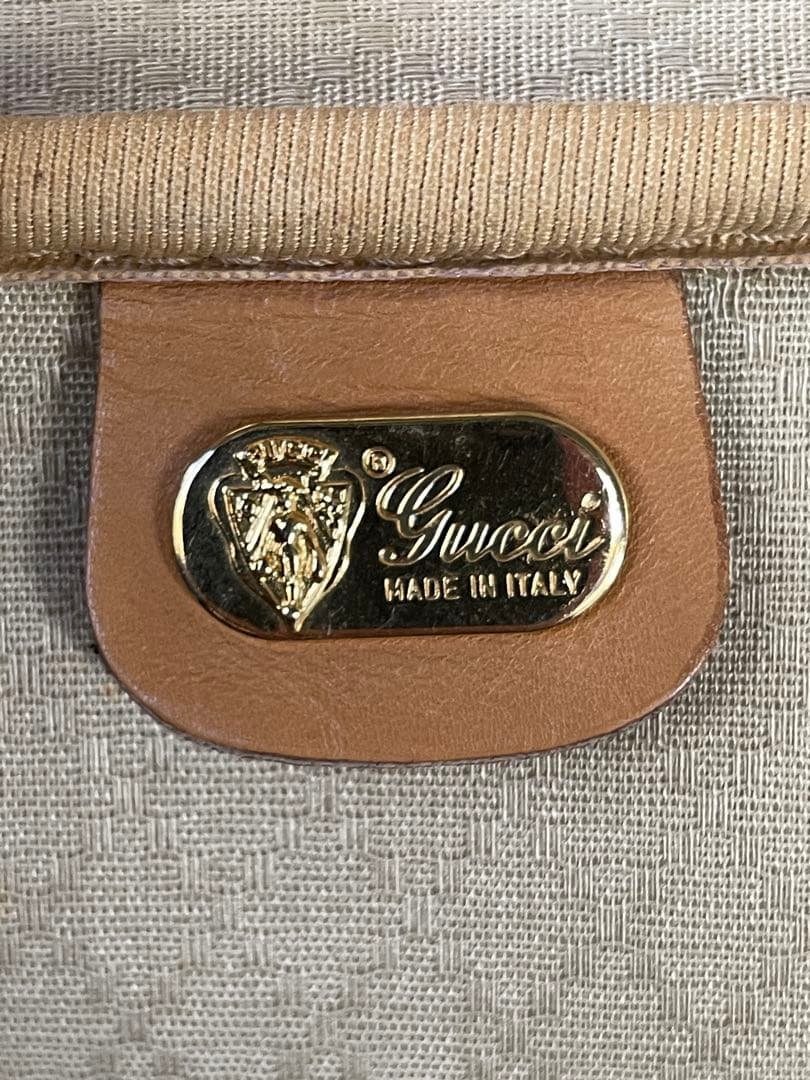 【希少品】オールドグッチ シェリーライン GGスプリーム トラベルバッグ