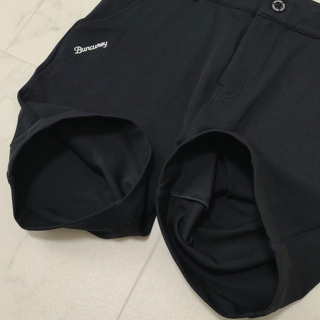 バンクレイ　ゴルフ　ハーフパンツ　ストレッチ　Dカン　ダークネイビー　ロゴ　3