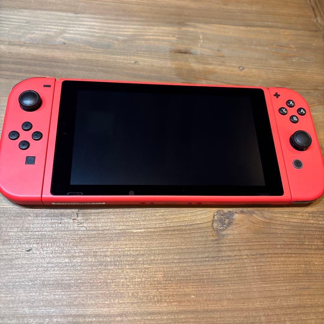 【美品】Nintendo Switch マリオレッド×ブルー　セット