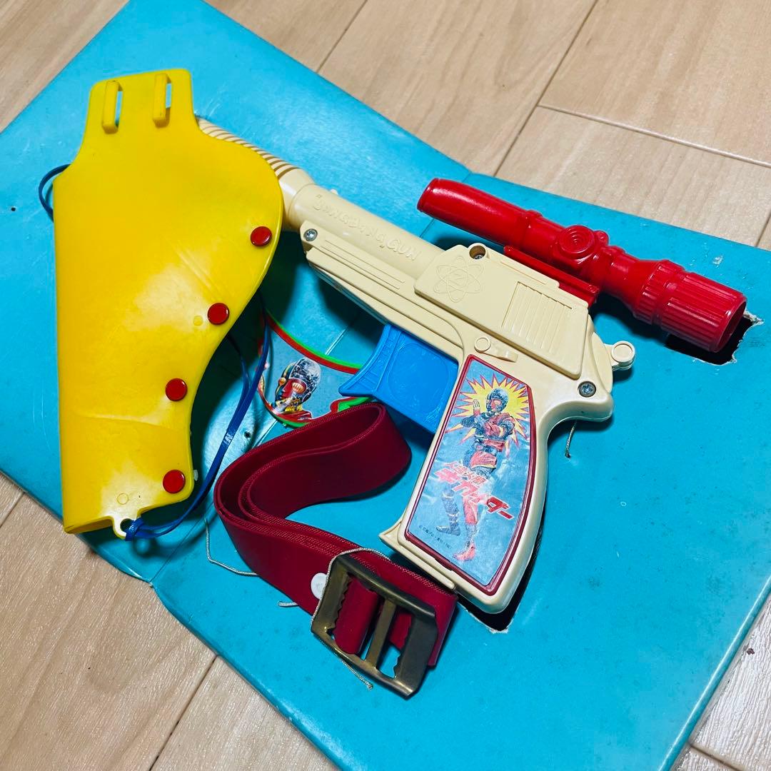 当時物　タカトク キカイダー 人造人間キカイダー バンバン　ガンセット