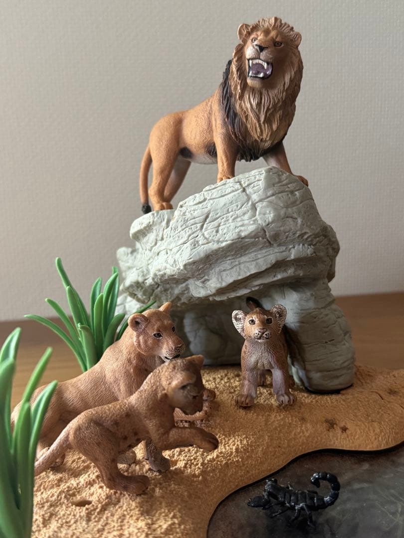 シュライヒ　水飲み場での大冒険！サバンナ・ビッグセット　42321