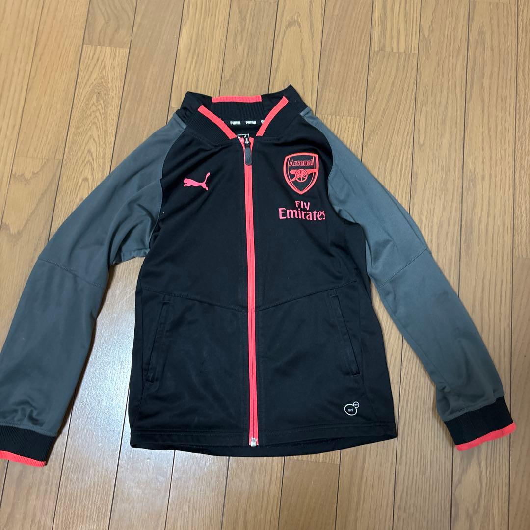PUMA アーセナル ジャージ上下セット セットアップ 黒 ピンク