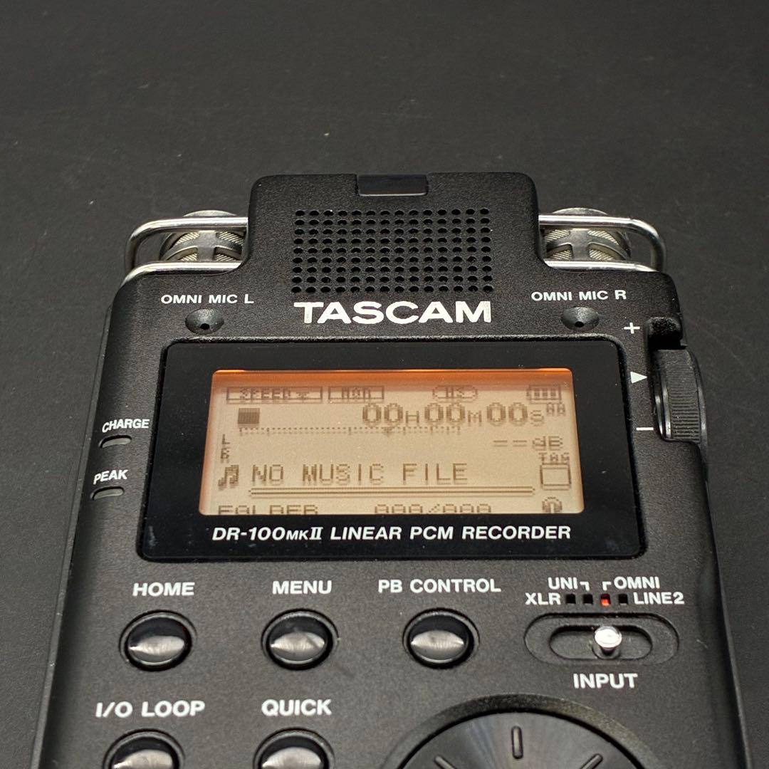DR-100MKII TASCAMハンディレコーダー 4GB SDカード付属