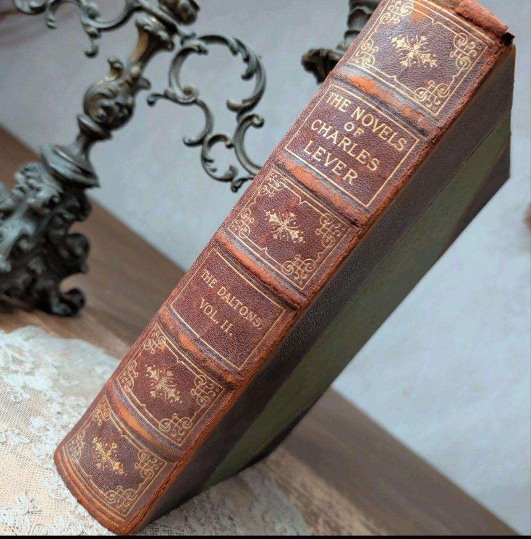 紅　B873 B874 B871アンティーク洋書 3点