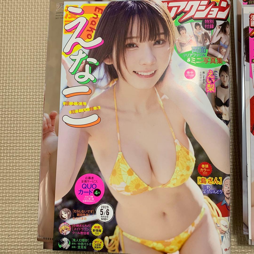 漫画アクション　えなこ12冊セット