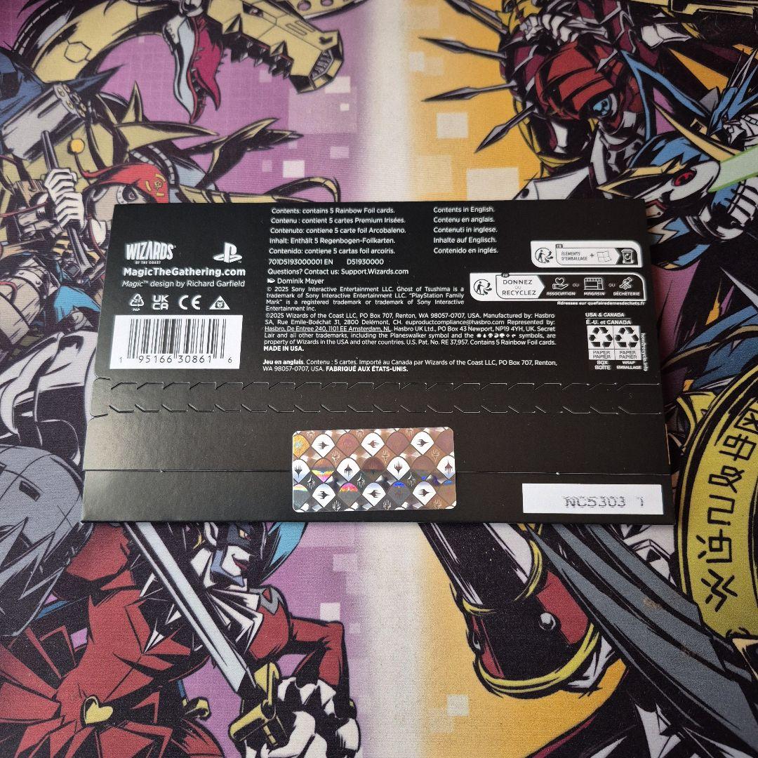 マジック：ザ・ギャザリング Secret Lair x Ghost of Tsushima Foil