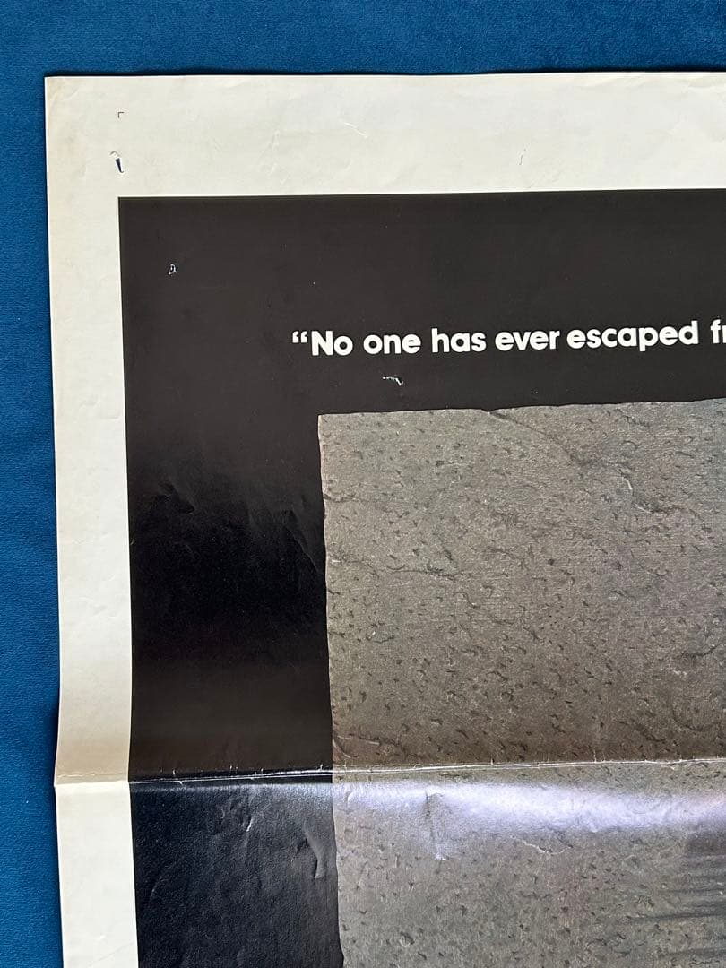 アルカトラズからの脱出 USオリジナル映画ポスター