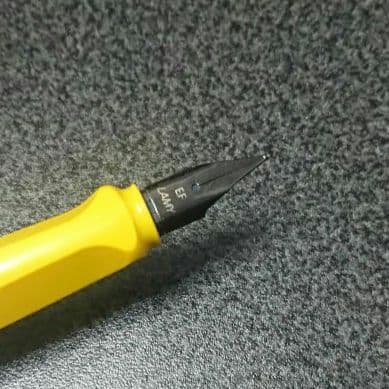 超貴重 ラミー サファリ イエロー 黒クリップ 万年筆EF ローラーボール