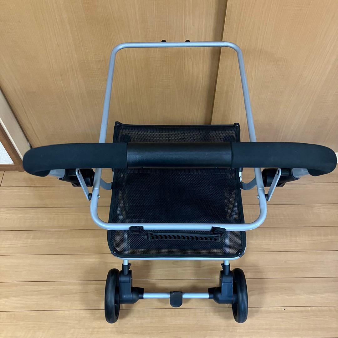 EcoCa エコカ ショッピングカート 本体 折り畳み式 ブラック