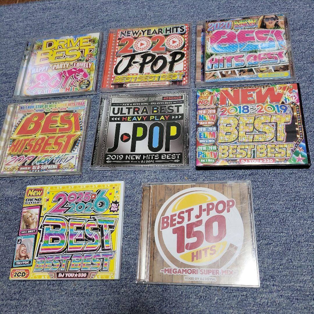 J-POP　 DRIVE　洋楽　BEST　　　 CD　8タイトル　セット