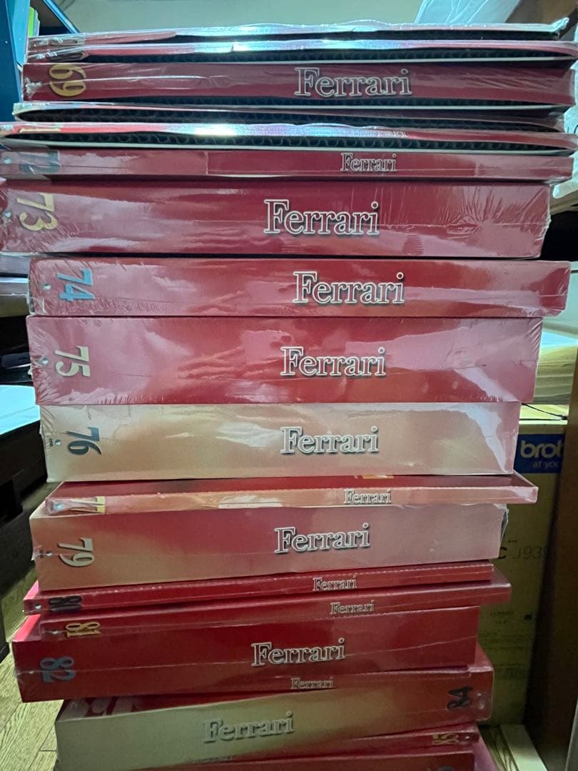 【廃盤品】週刊フェラーリ　ラジコンカー プラモデル　1〜100巻セット