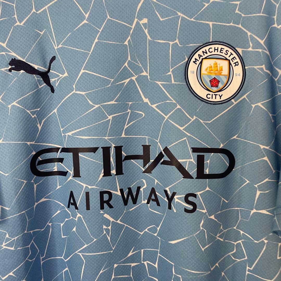 【正規品】マンチェスター・シティ 20/21デ・ブライネ 17 XLフルパッチ