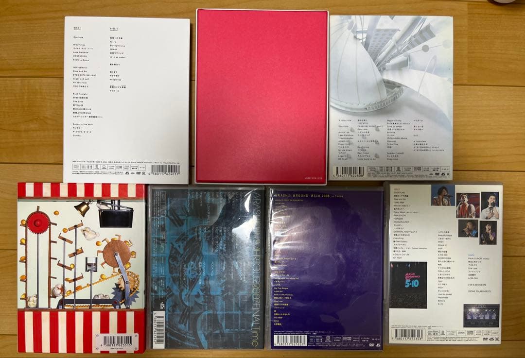 嵐 LIVEDVDコレクション 5本セット