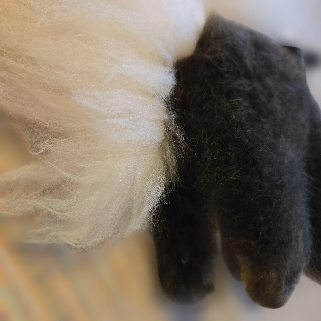 UKCA COZY 馬 リアルアルパカファー