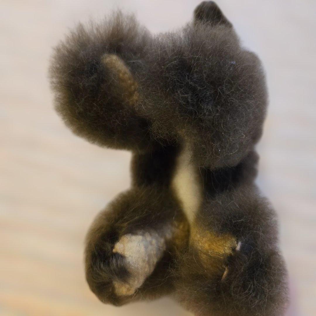 UKCA COZY 馬 リアルアルパカファー