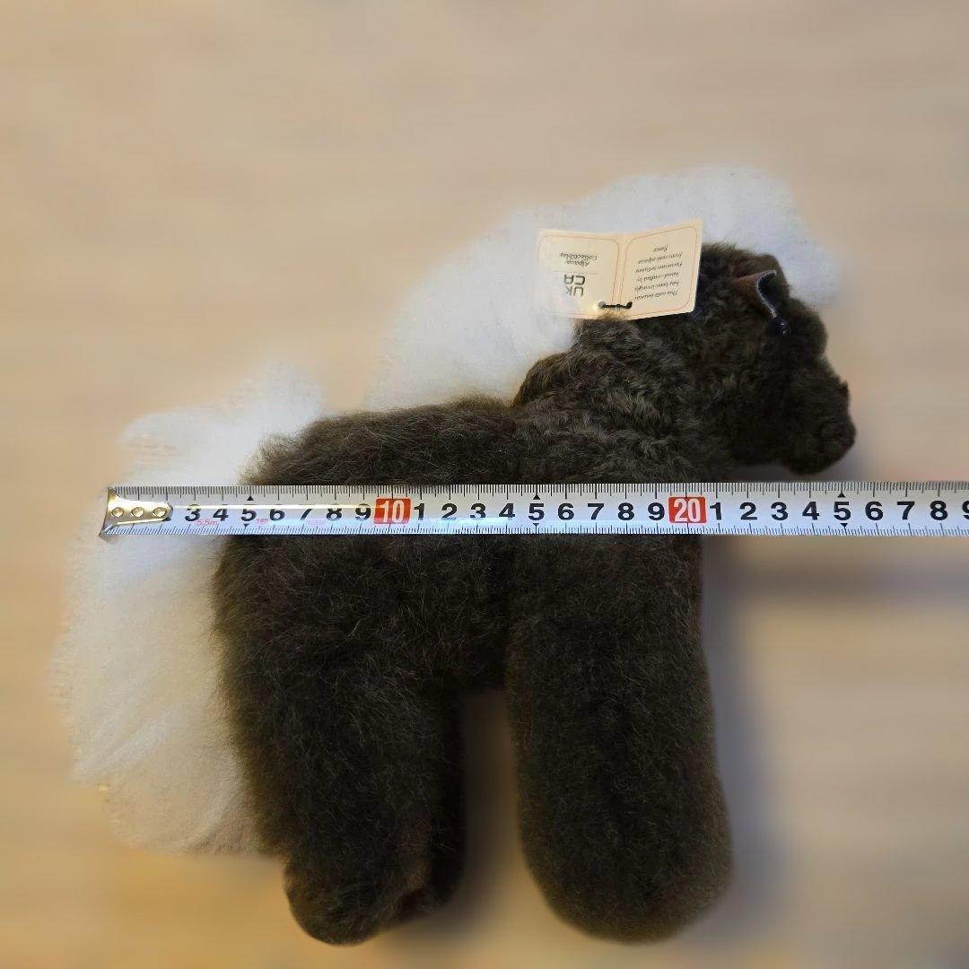 UKCA COZY 馬 リアルアルパカファー